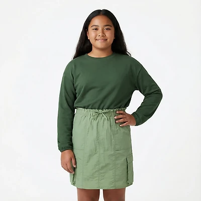 Magellan Outdoors Girls' Adventure Long Sleeve Cargo Dress