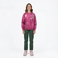 Magellan Outdoors Girls' Campfire Patch Pullover Top