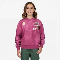 Magellan Outdoors Girls' Campfire Patch Pullover Top