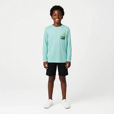 Magellan Outdoors Boys’ Pocket GFX Long Sleeve T-shirt