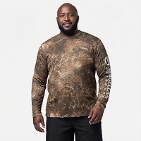 Magellan Outdoors Men's Mossy Oak Coastal Long Sleeve Crew T-shirt