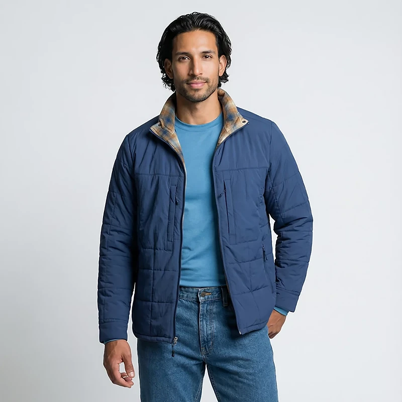 Magellan Outdoors Men's Pro Jacob Wheeler Reversible Insulated Long Sleeve Shirt Jacket