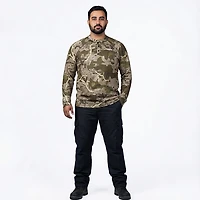 Magellan Outdoors Men's HuntGear Hill Zone Long Sleeve Henley