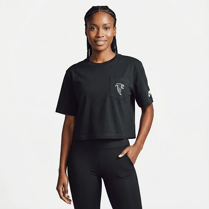 Nike Women's Falcons Rewind Pocket Boxy T-shirt