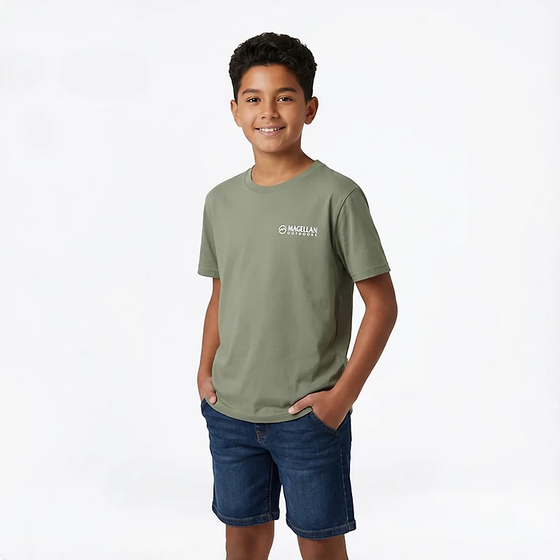 Magellan Outdoors Boys' Chocolate Dawn T-shirt
