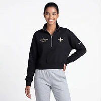 Nike Women's Saints Phoenix 1/4 Zip Pullover