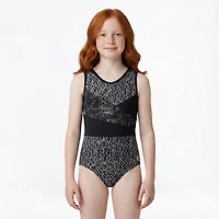 Rainbeau Moves Girl's Foil Tank Leotard