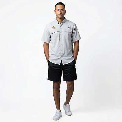 Columbia Sportswear Men's Houston Astros Low Drag Offshore Short Sleeve Shirt