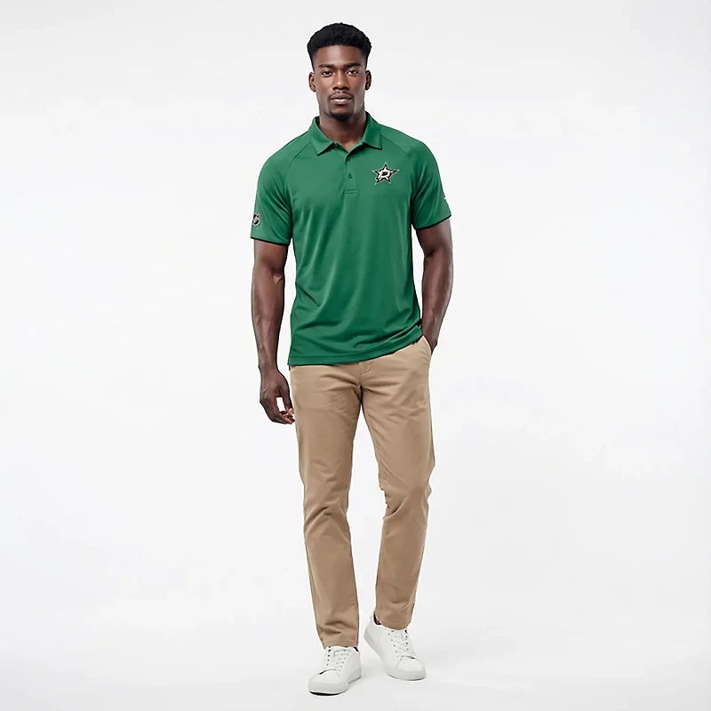 Fanatics Men's Stars Authentic Pro Rink Polo Shirt