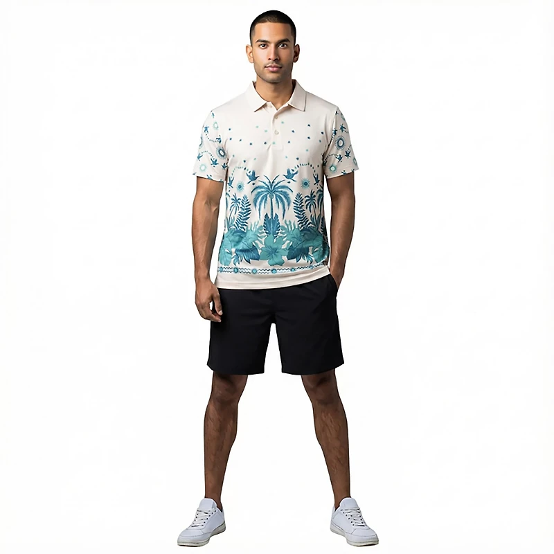 Chubbies Men's The Scenic Route Performance Polo