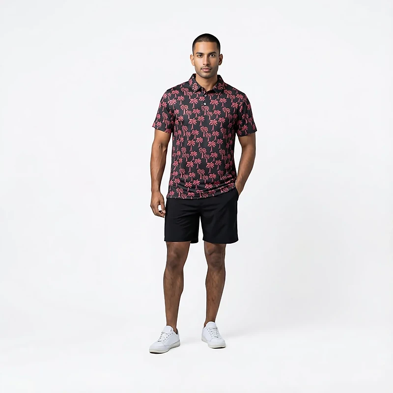 Chubbies Men's The Tropical Night Performance Polo