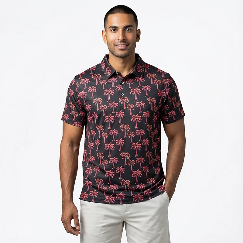 Chubbies Men's The Tropical Night Performance Polo
