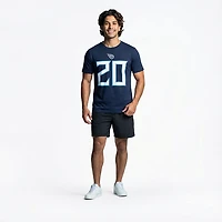 Nike Men's Titans Tony Pollard Inline Player Name & Number T-shirt