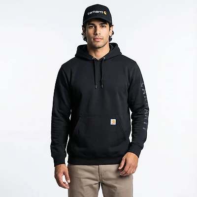 Carhartt Men's Logo Graphic Midweight Hoodie