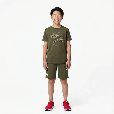 Under Armour Boys' Freedom Vets Day Graphic T-shirt