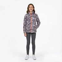 Columbia Sportswear Girls' West Blend Printed Full Zip Fleece Jacket