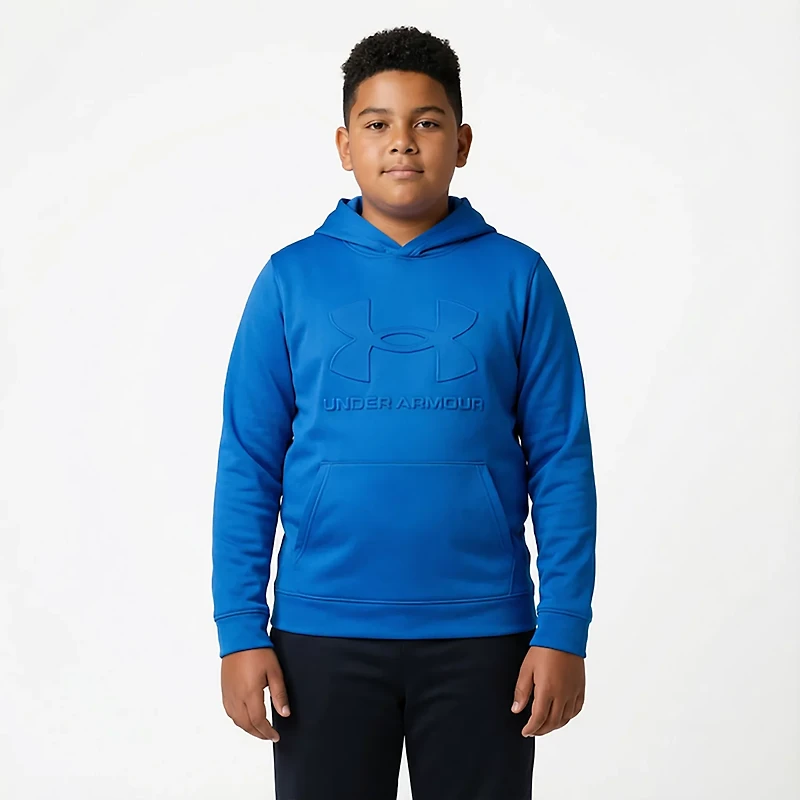 Under Armour Boys' Fleece Embossed Hoodie