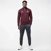 adidas Men's Texas A&M University Elevated 1/4-Zip Top