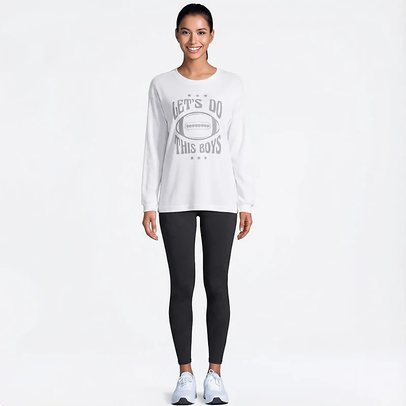 Jadelynn Brooke Women's Let's Do This Boys T-shirt