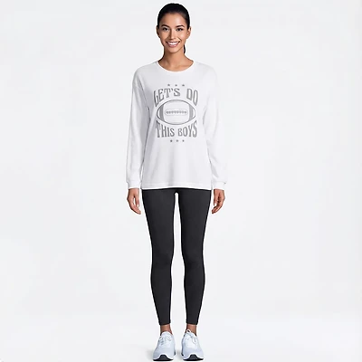 Jadelynn Brooke Women's Let's Do This Boys T-shirt