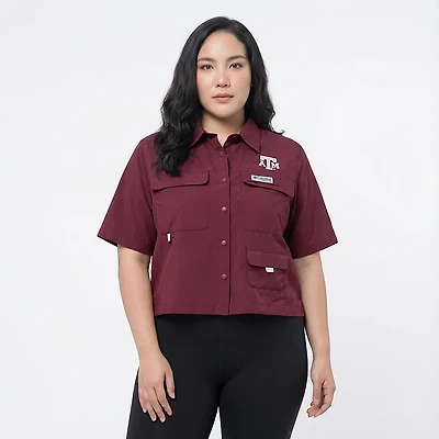 Columbia Sportswear Women's Texas A&M CLG PFG Open Water Shirt