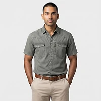 Drake Men's Cinco Ranch Western Shirt