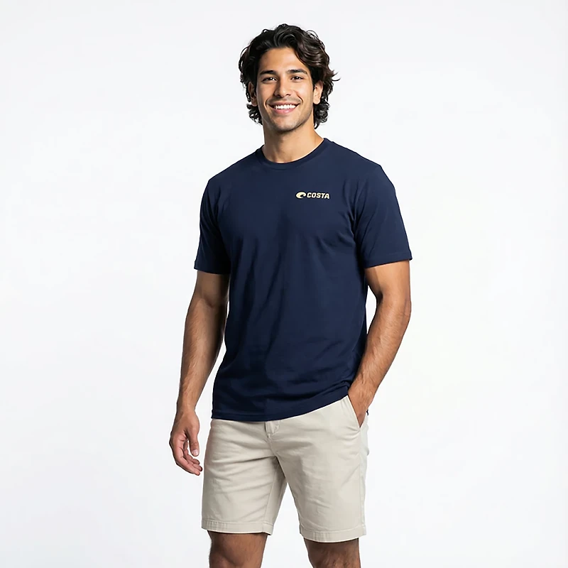 Costa Del Mar Shark Fin Friend Short Sleeve T-shirt