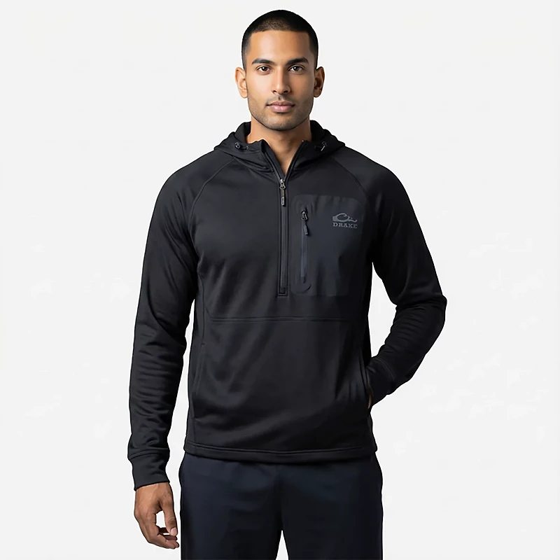 Drake Men's EST Performance 1/2 Zip Hoodie