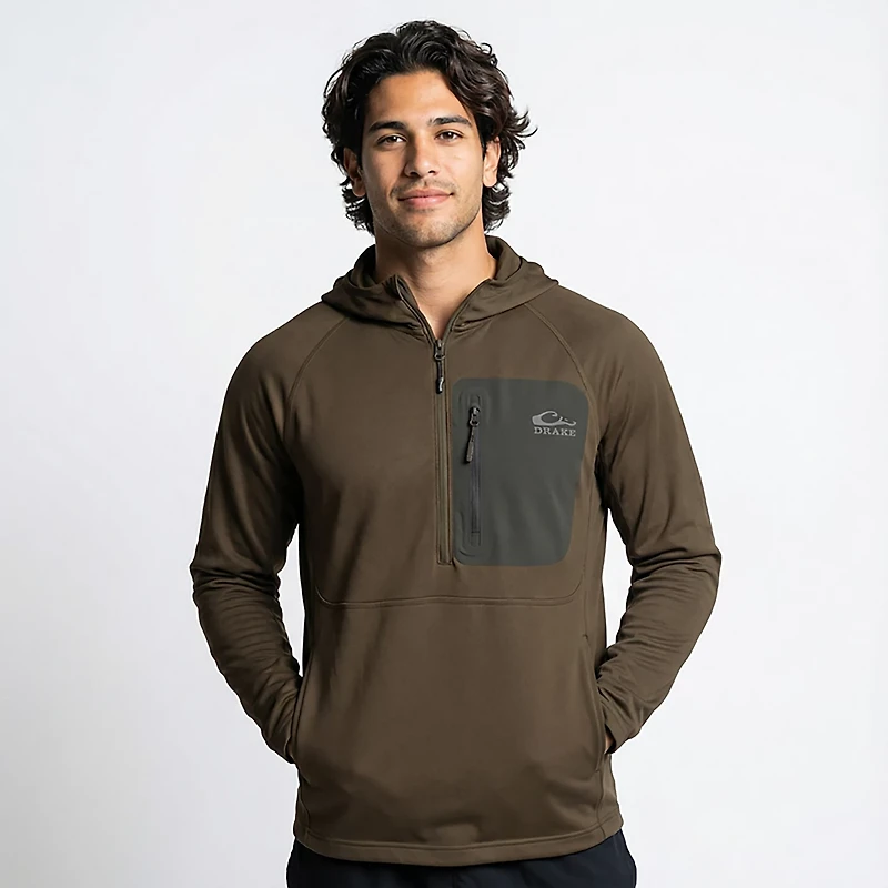 Drake Men's EST Performance 1/2 Zip Hoodie