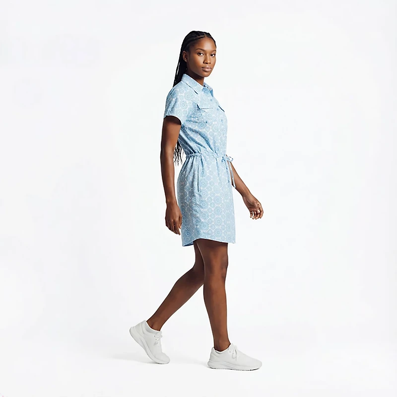 Magellan Outdoors Women's Heritage Tiles Sleeveless Outdoor Dress