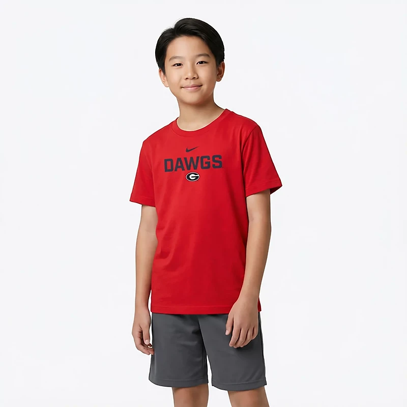 Nike Youth Georgia Team Slogan T-shirt