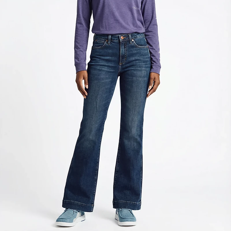 Wrangler Women's Retro Bailey High Rise Regular Fit Jeans