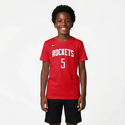 Nike Youth Houston Rockets Fred VanVleet #5 Icon Name & Number Short Sleeve T-shirt