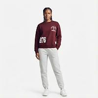 Mitchell & Ness Women's Texas A&M Aggies 4 Hit Long Sleeve Crewneck T-shirt