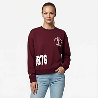 Mitchell & Ness Women's Texas A&M Aggies 4 Hit Long Sleeve Crewneck T-shirt