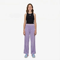 adidas Girls' 4-6x Velour Wide Leg Pants