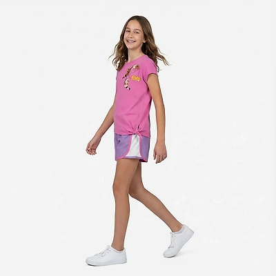 BCG Girls' 4 6X Pocket Cat Short Sleeve 2 Piece Set