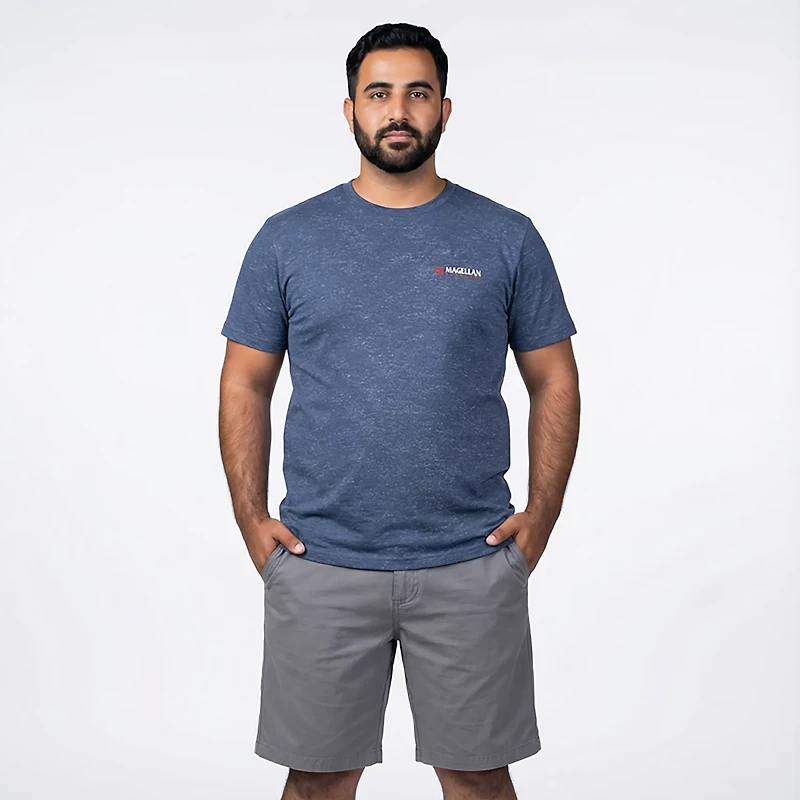Magellan Outdoors Men's Flag Patch T-shirt