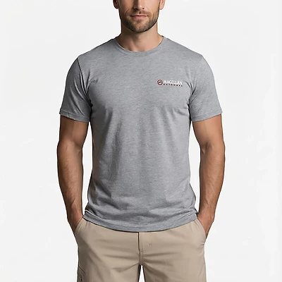 Magellan Outdoors Men's Tailgate Cardinal & Gray T-shirt