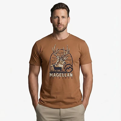 Magellan Outdoors Men's Buck Arc Scene T-shirt