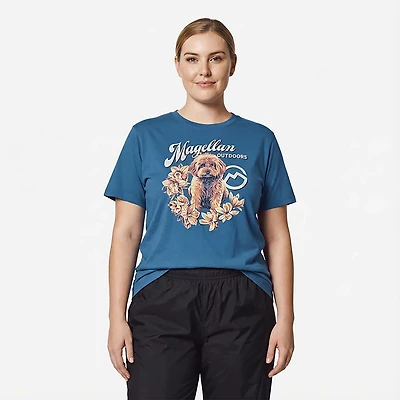 Magellan Outdoors Women's Flower Doodle T-shirt