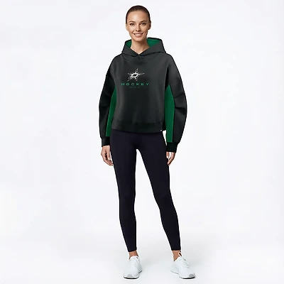 VF Imagewear Women's Stars Back Check Fleece Pullover Hoodie