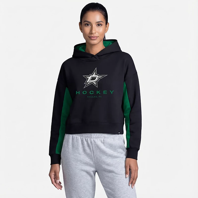 VF Imagewear Women's Stars Back Check Fleece Pullover Hoodie