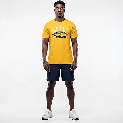 Fanatics Men's Nashville Predators Native Nostalgia Legacy Cotton Short Sleeve T-shirt