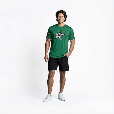 Fanatics Men's Dallas Stars Hat Trick Legacy Cotton Short Sleeve T-shirt