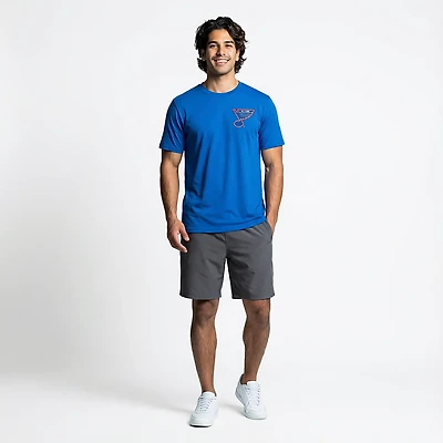 Fanatics Men's St. Louis Blues Vintage Hold the Line Legacy Cotton Short Sleeve T-shirt