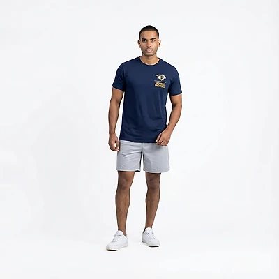 Fanatics Men's Nashville Predators Crash the Net Legacy Cotton Short Sleeve T-shirt