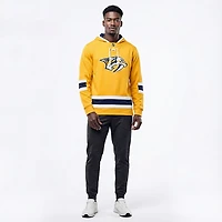 Fanatics Men's Nashville Predators Prime Time Fleece Lace Up Hoodie