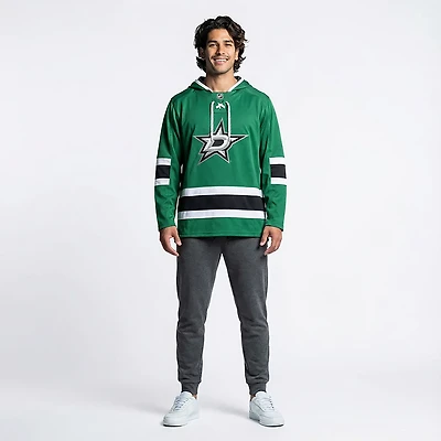 Fanatics Men's Dallas Stars Prime Time Fleece Lace Up Hoodie