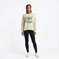 Fanatics Women's Dallas Stars Slice French Terry Crew Sweatshirt